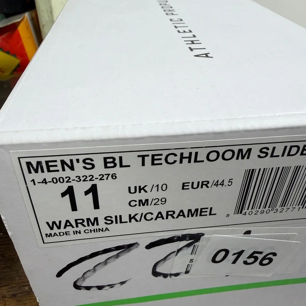 APL Athletic Propulsion Labs Men 11 TechLoom Slide‎ Warm Silk Caramel NEW
